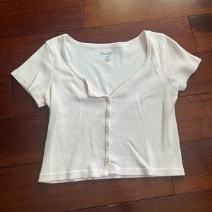 Light Pink Zelly Top from Brandy Melville